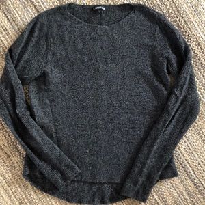 Express charcoal gray women’s sweater